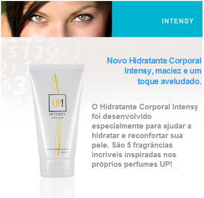 Creme Hidratante Corporal Intensy - UP! 08 - Angel